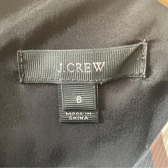 J.Crew Windowpane Plaid A-Line Dress Sz 8 NWOT - Picture 6 of 7